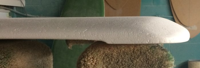 Slope-rail viewed from tail