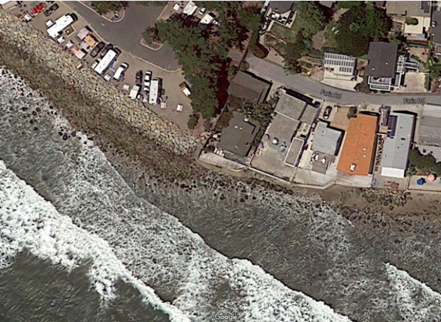 Pitas Pt, low-tide summertime when there's still some sand.