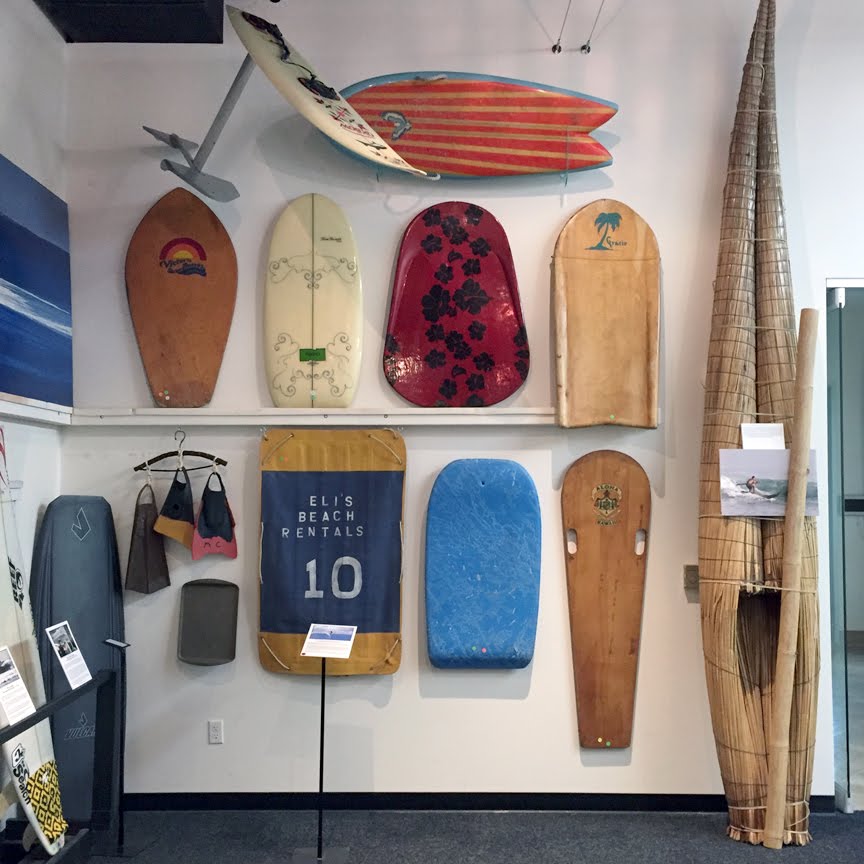 On display at the Surfing Heritage & Culture Center, Nov. 2015
